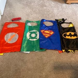 Kids super hero capes
